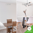 Boiserie De Eva Autocolante Instalação Rápida | Meu Rodapé Ro